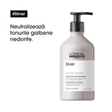 L’Oreal Professionnel Serie Expert Șampon Silver Anti-îngălbenire