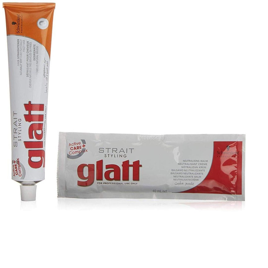 Schwarzkopf Strait Styling Glatt Kit No. – Tratament Profesional de Îndreptare Permanentă pentru Păr Natural Foarte