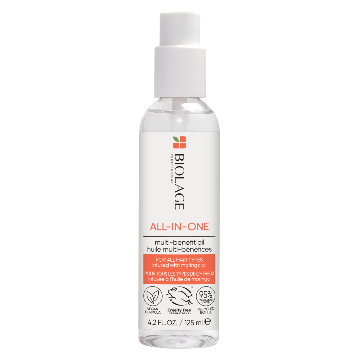 Ulei Profesional Biolage All In One – Hidratare Netezire și Protecție Anti-Frizz 125ml - Păr