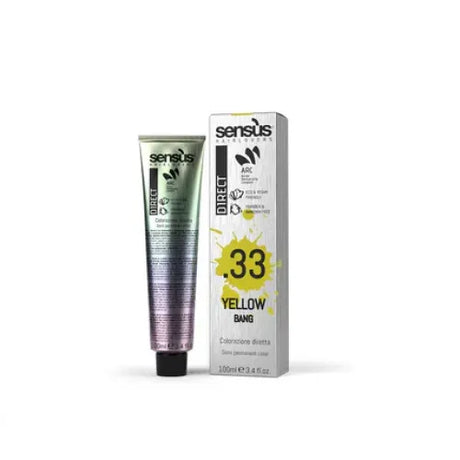 Sensus Direct Bang Vopsea de Păr Semi-Permanentă 100ml Nuanțe Vibrante și Rezistență Temporară