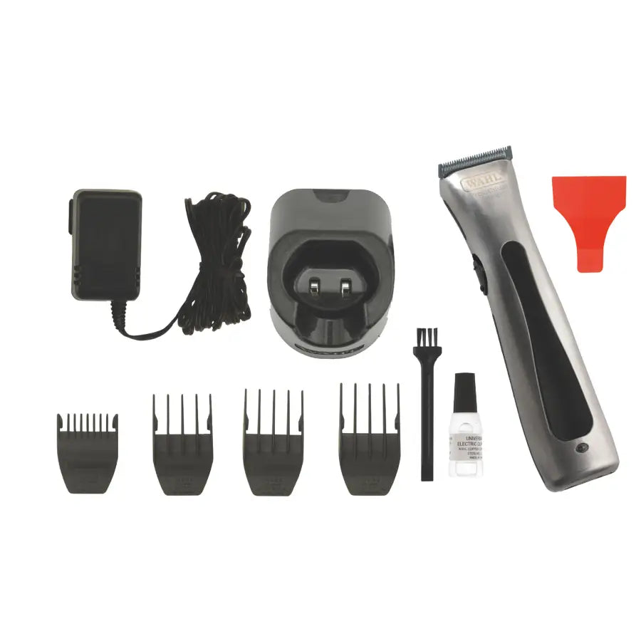 Wahl Beret – Aparat de Contur Profesional Cord/Cordless cu Lame Detașabile și Baterie Li-Ion Eficientă - Aparatură