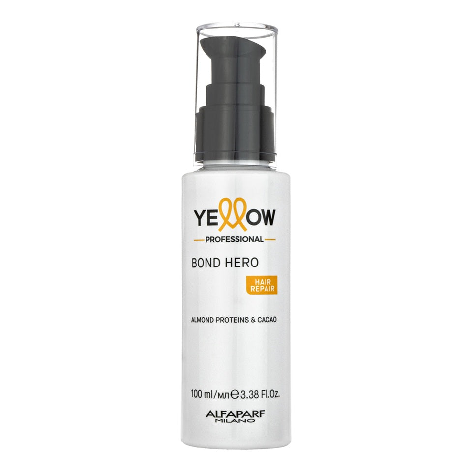 Yellow Bond Hero Hair Repair 100ml – Tratament Profesional pentru Reconstrucție Moleculară Anti-Rupere și Anti-Frizz